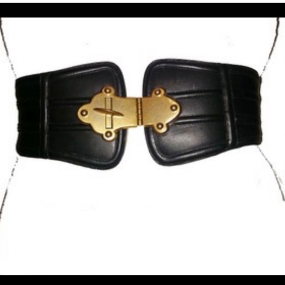 Tracy Reese adjustable waist belt.